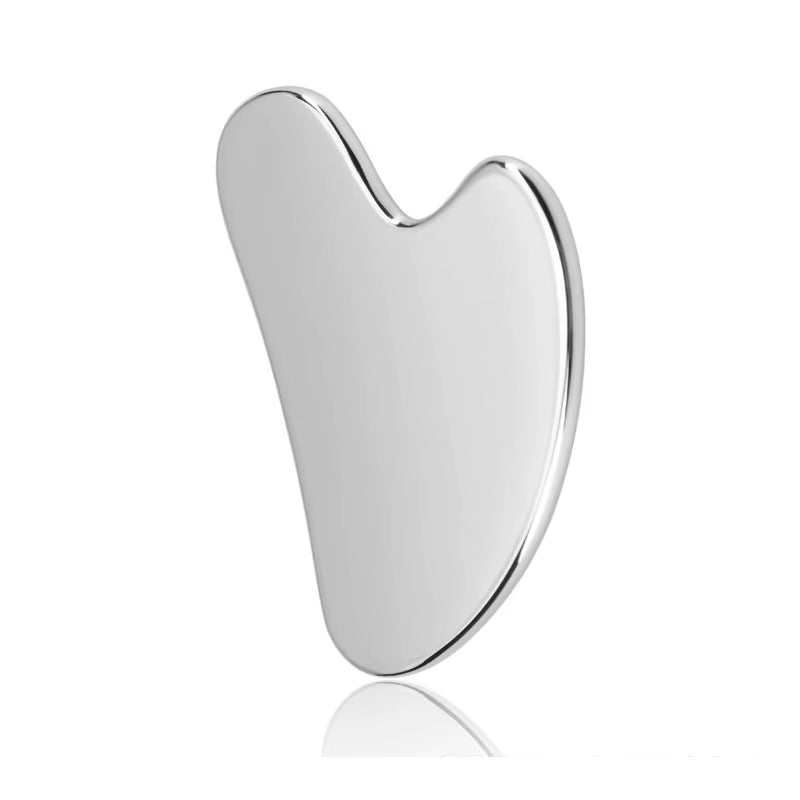 1Pcs Stainless Steel Gua Sha Scraper Massager for Face Neck Body Guasha Massage Tool Facial Skin Care Guasha Board Face Massager